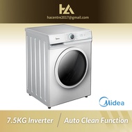 Midea 7.5KG Inverter Motor Front Load Washer MF100W75