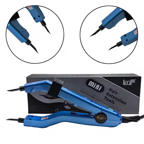 2024 New Adjustable Temperature Best Sharp tip HeatingHair Extension Iron, Fusion Hair Extension Iro