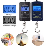 1PC Mini Luggage Hook Scale Electronic Scale Weight Balance LCD Backlight Portable 100g-40kg Digital Hanging Scalelanyard scale