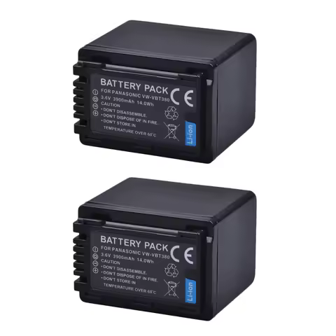 3900mAh VW-VBT380 Battery For Panasonic HC-V720,HC-V727,HC-V730,HC-V750,HC-V757,HC-V760,HC-V770