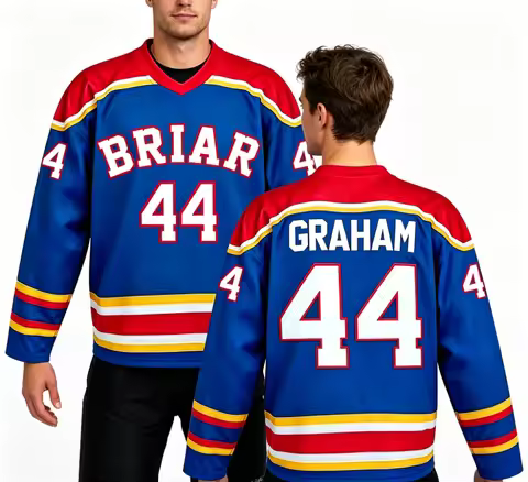 Off-campus Blair University Hockey Jersey Graham 44 22 DI LAURENTIS 66 Tucker46 3D Printed Loose Spo