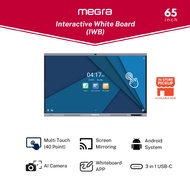 MEGRA 65 Inch Interactive White Board School TV Touch Screen Monitor Interactive Display Smart Board