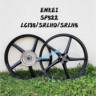 ENKEI SP522 SP 522 5 BATANG LC135 SRL110 SRL115 LAGENDA LC 135 4S V1 V2 V3 V4 V5 V6 V7 SPORT RIM SPORTRIM