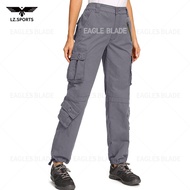 Eaglade Cargo Pants Women In Grey S8