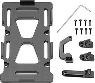 RC Car Battery Plate, Aluminum Alloy RC Battery Mount Bracket Plate for Axial SCX24 AXI90081 AXI0000