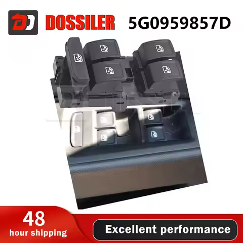 5G0959857D Dossiler Power Window Switch For Volkswagen Golf 7 Passat 3G Seat Ateca Ibiza ST Leon 5G0