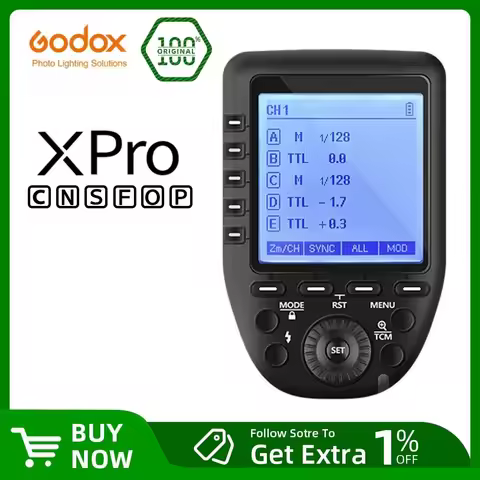 Godox Xpro Trigger Xpro-C Xpro-N Xpro-S Xpro-F Xpro-O Xpro-P TTL Wireless Transmitter for Canon Niko