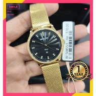 [ORIGINAL] Jam Roscani Ladies Rose Gold/Gold Roscani Perempuan /Shine series⌚