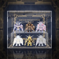 [Unable to Move] Qmsv X Merrill Lynch Tianshu Gundam Blind Box Acrylic Theme Background Display Box