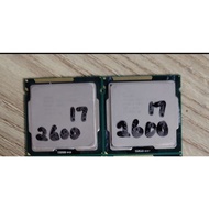 Intel CoreTM I7-2600 3.40 GHzProcessor LGA 1155 2th Gen Core Desktop Processor. Lithography 32 nm,Co