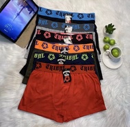 6/12PCS COD NEW Boxer Brief For Men Underwear Fashion Cotton