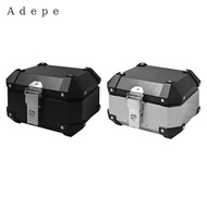 [Adepe] Motorcycle Top Case 10L Storage Carrier Case Stable Security Lock Motorbike Tail Box Trunk f