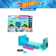 Hot Wheels Skate Boombox Skate Park Playset With 1 Exclusive Fingerboard & Skate Shoes