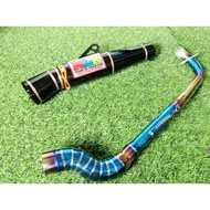Nlk Pipe canister contour open specs exhaust Pipe for Wave 125 Xrm 110/125 Wave 100/110/115 Rs125 Fu