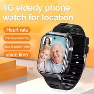 Elderly Smart Watch for Elderly Fall Detection 4G Card Yes Phone Call GPS Positioning Vibration Reme