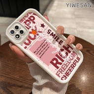 YIWESAN Casing Hp Xiaomi Redmi 9C Redmi 9C NFC Redmi 10A POCO C31 Case Pola Keberuntungan dan Kebaha
