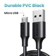 UGREEN Micro USB Cable USB 2.0 3A Male to Micro B Sync &amp; Charging Cable for for Xiaomi Redmi Note 3 samsung A7 2018 Samsung A6+ Samsung Galaxy J5 Prime Asus Zenfone max pro m1 Asus go Sony Xperia x Sony z5 honor 8x Huawei nova 2i