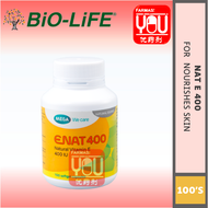 [YOU PHARMACY]BIO-LIFE ENAT 400IU 100S