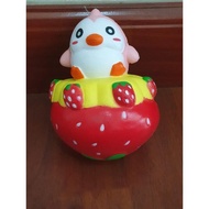 Best selling squishy penguin cake strawberry cheap squishy/ squishy/ children's toy/ SALE