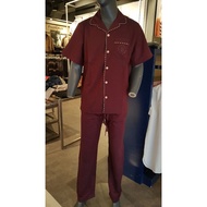 Byford Pijama Men - Men's Sleeping Pajama Shirt - Short Sleeve Shirt &amp; Long Pants