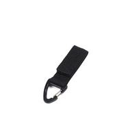 Outdoor Climbing Tactical Stand Hook Webbing Carabiner Belt Clip Nylon Velcro Keychain Waist &amp; Backpack Fastener Bottle Cage