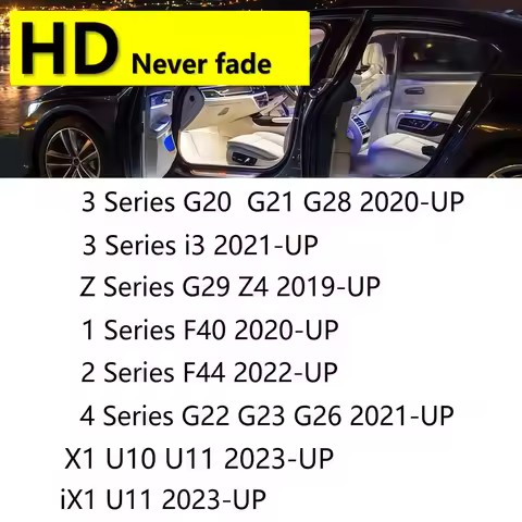 HD u11 u12 F40 F44 G21 G22 G20 G23 G26 G29 G28 For BMW X1 ix1 1 3 2 4 Z Series Accessories LED Car D