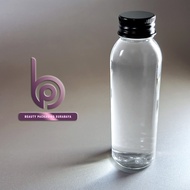 [100PCS] Botol plastik PET 100ml BR Bening Tutup Ulir