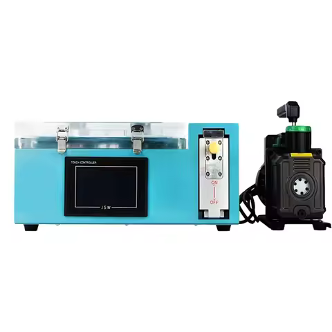 3 IN 1 LCD Screen Laminating Machine Bubble Remover Vacuum Pump for IPhone Watch Flat/Curved Screen 