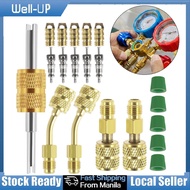 R410 Adapter Kit Metal Split Vacuum Pump Set R410 Converter Connector Durable R410 Adapter Connector