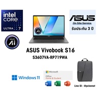ASUS Notebook Vivobook S16 S3607CA-RP719WA Intel Core Ulta 7 225H 3-Year Warranty AI 1TB