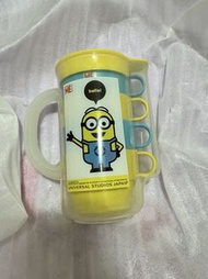 日本環球影城 Minions水壺膠杯套裝  小小兵 Universal Studios