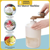 Electric Ice Crusher Machine Shaved Ice Machine Manual Portable Small Ice Breaker Ice Blender Break Easy Kitchen Gadget