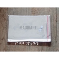 OPP Plastic 20x30 Plastic Packaging Plastic Sampah
