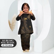 6M-10Y | Baju Kurung Budak | Songket Tenun | Baju Kids | baju kurung budak perempuan