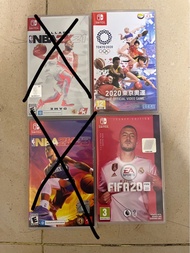 Nintendo Switch 遊戲 NBA 2K21/2K23/FIFA 20/東京奧運