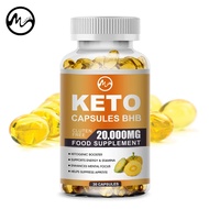 Minch Slimming Ketone Supplement Keto Capsules Fat Burner Suppress Appetite, Boost Energy For Men an