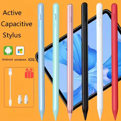 Touchscreen Stylus Pen For Ios/Android/Mobile Tablets With Fast Charging Sensitivity Capacitive Univ