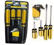 Paket Obeng Set Kunci L Tools isi 9 pcs Obeng + Kunci L Obeng Kembang