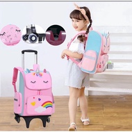 Abctoys Stroller Bag for Kid School Girl Trolley Bag For Kids