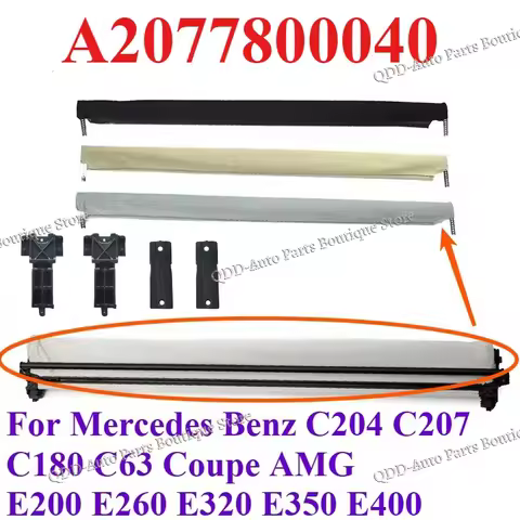 Only Cloth A2077800040 For Mercedes Benz C204 C207 C180 C63 Coupe AMG E200 Car Skylight Shutter Sunr