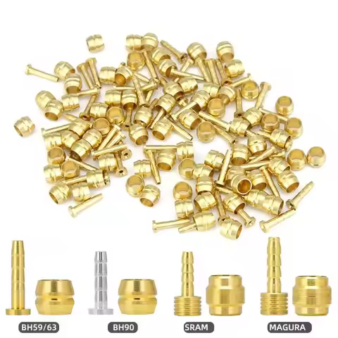 Hydraulic Brake Hose Connectors Olive Heads Oil Needles for SHIMANO BH90 BH59 SRAM MAGURA MTB Bike B