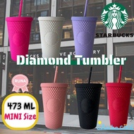 Barbie Pink Starbucks Diamond Radiant Goddess Straw Cup Coffee Cup Summer Holiday Cold Cup Tumbler 473ml/16o Durian Cup Water Bottle LIVEBECOOL