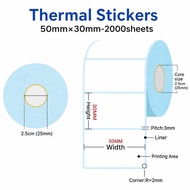 Thermal Printer Sticker (50mm x 30mm)