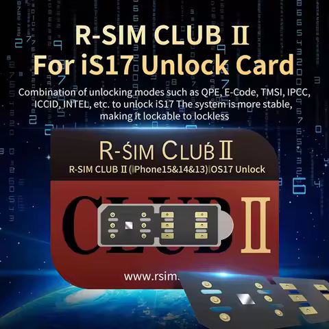 Rsim18 Works For Phone14 Series E-SIM 5G Version IOS16 System And For Phone 12/ IOS 16.0.2