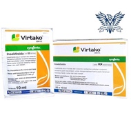 Insektisida Virtako 300 SC 10ML Bahan Aktif klorantraniliprol 100 g/l, tiametoksam 200 g/l Original 