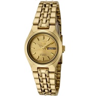 [Powermatic] Seiko 5 SYMA04K1 Automatic 21 Jewels Ladies Gold Tone Stainless Steel Watch