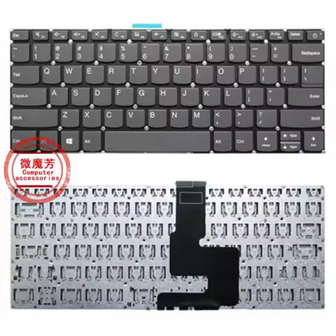 US NEW laptop keyboard For lenovo V130-14IKB 330S-14 V330-14 E43-80 K43C-80 14-2019 English