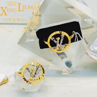 Xing Leong 916 Gold LV Budget Ring/ Cincin LV Badget Emas 916