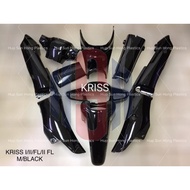 KRISS110 MODENAS KRISS BODY COVER SET BLACK COLOUR PARTS OEM