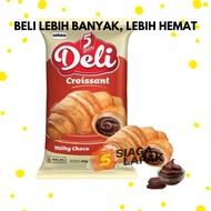 Croissant DELI 45gr Kroisan Milky Choco Premium Bread 5 Days [BUY MORE FOR CHEAPER]
